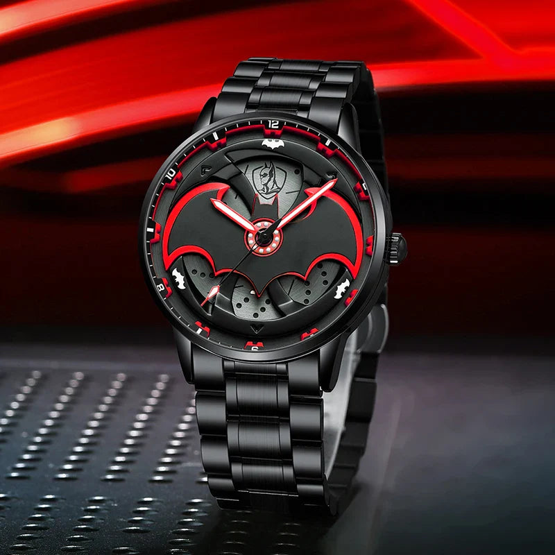 Batman Quartz Watch with 360° Rotation (ONLINE ORDER ONLY)