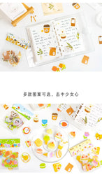 30Pcs/lot Flower Small World Series Stickers Scrapbooking Decorative Sticker DIY Diary Album Stick Label Kawaii Stationery (ONLINE ORDER ONLY)