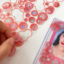Bubble Soda Series Series Stickers Scrapbooking Decorative Sticker Korean DIY Diary Album Stick Label Kawaii Stationery (ONLINE ORDER ONLY)