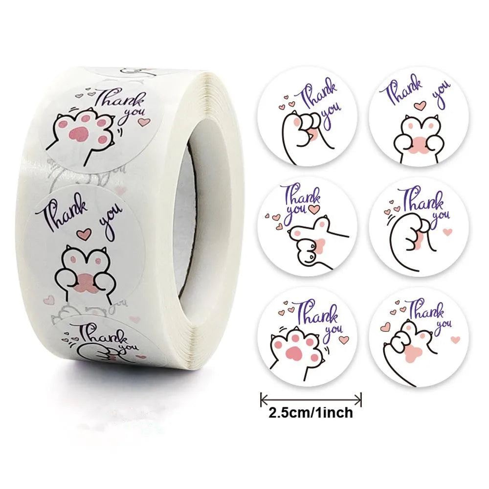 Unicorn Sticker Animal Reward Sticker Children Cute Pattern School Teacher Supplies 500pcs Inch Cute Encouragement Sticker (Online Order Only)
