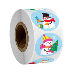 100-500pcs Thank You Sticker Design Diary Christmas Sticker Gift Sealing Sticker Holiday Birthday Party Gift Decoration Label (Online Order Only)