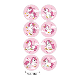 100-500pcs  Animal Unicorn Sticker kids Reward Sticker Gift Decoration Label Teacher Encouragement Student Stationery Stickers (ONLINE ORDER ONLY)