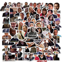 Classic TV Show Meme Stickers Pack - Motorcycle, Guitar, Skateboard, Kids Toys (Online Order Only)