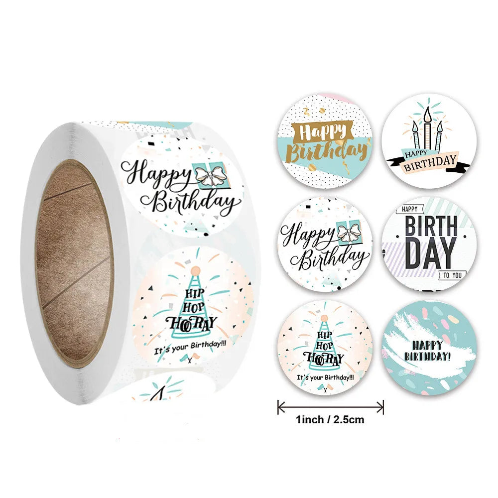 Stickers 500 Pcs/roll  Face Encouragement Reward Sticker Children Toy Decoration Sticker Label (Online Order Only)