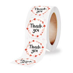 500pcs Labels 1inch Thank You Stickers For Wedding Pretty Gift Cards Envelope Sealing Label Stickers (ONLINE ORDER ONLY)