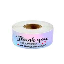 120pcs/roll Merry Christmas Stickers Cute Santa Claus Xmas Tree Thank You Labels For Gift Box Present Sealing Package Decoration (Online Order Only)