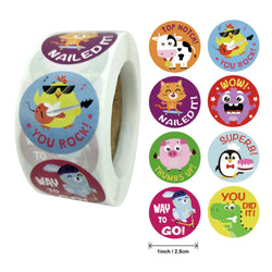 500Pcs Easter Stickers Self Adhesive Paper Sticker Happy Easter Party Gift Package Envelope Seal Decoration Cake Baking Labels (ONLINE ORDER ONLY)