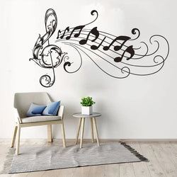 Music Note Wall Sticker Decal Vinyl Decor for Classroom, Playroom, Bedroom, Nursery (ONLINE ORDER ONLY)