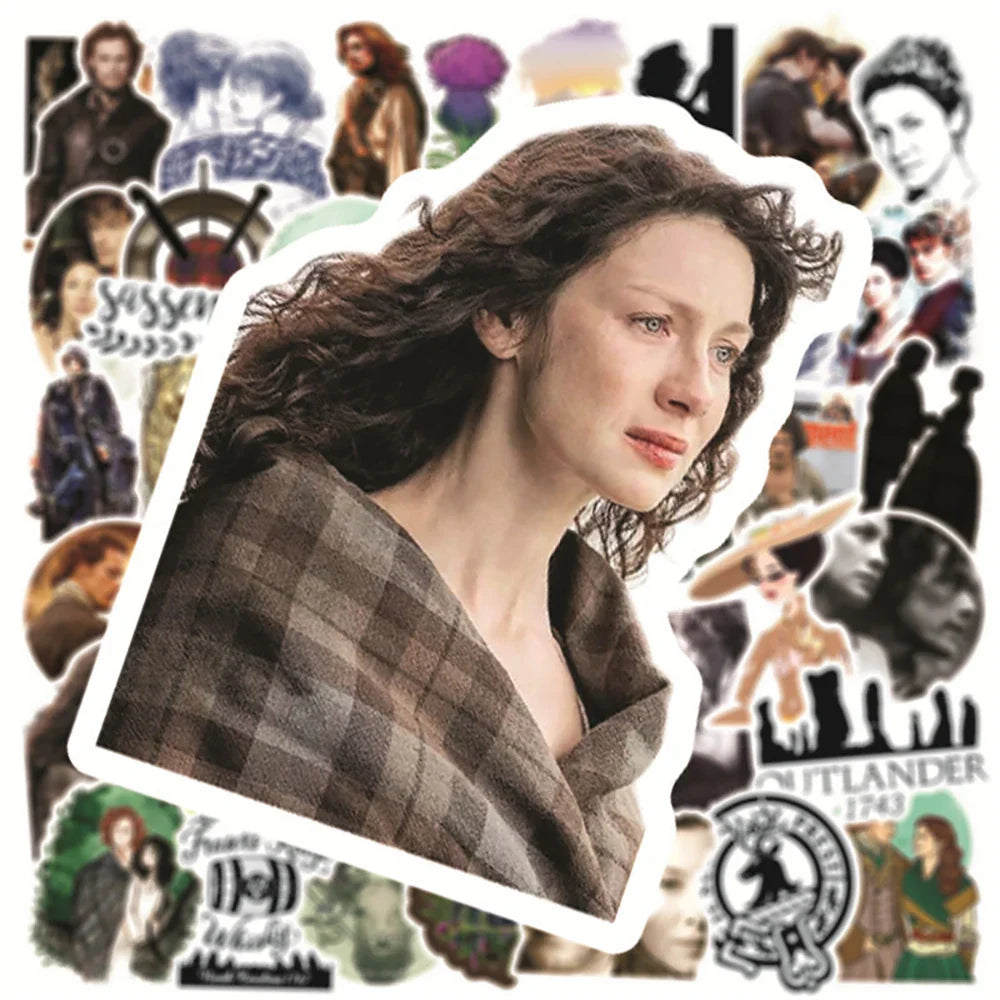 10/30/50PCS Outlander TV Show Sticker Pack (ONLINE ORDER ONLY)
