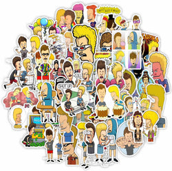Animated Big Head Egg Decals Stickers for Mobile, Glasses, Cups, Pencil Cases - 10/30/50pcs (Online Order Only)