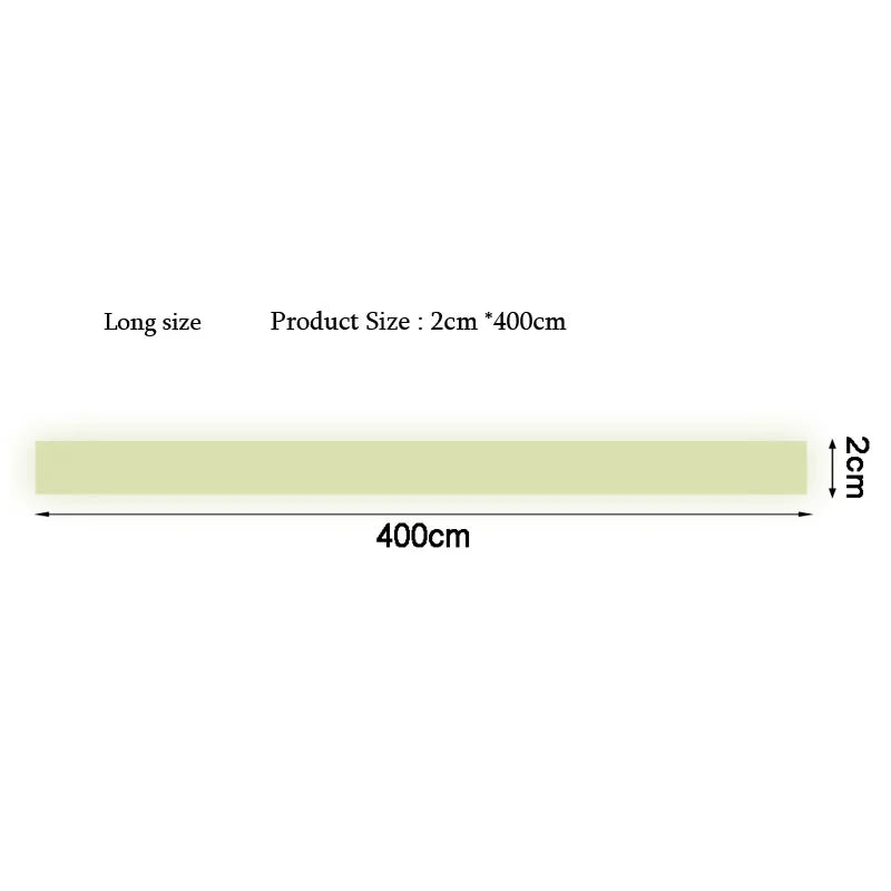 Glow in the Dark Luminous Wall Sticker Baseboard Decals for Living Room and Bedroom Decor (Online Order Only)
