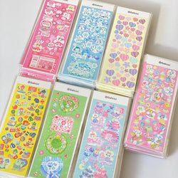 1pcs Kawaii Animals Laser Stickers Scrapbooking Decorative Cute Sticker Korean DIY Diary Album Stick Label School Stationery (Online Order Only)