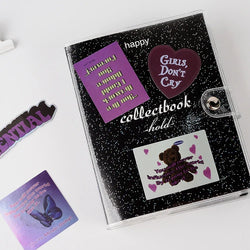 American Retro Bear Butterfly Decor Stickers Scrapbooking Stick Label Diary Album Stickers Kawaii Stationery Laser Stickers Gift (Online Order Only)