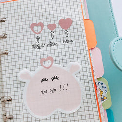 Cute Ins Gradient Love Heart Stickers Scrapbooking Decorative Sticker Korean DIY Diary Album Stick Label Kawaii Stationery (ONLINE ORDER ONLY)