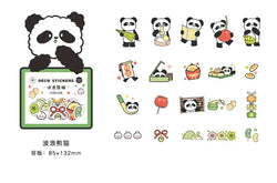 40Pcs/lot Kawaii Crimp Animal Series Decoration Sticker DIY Scrapbooking Label Diary Album Sticker Escolar Cute Stationery Gift (Online Order Only)