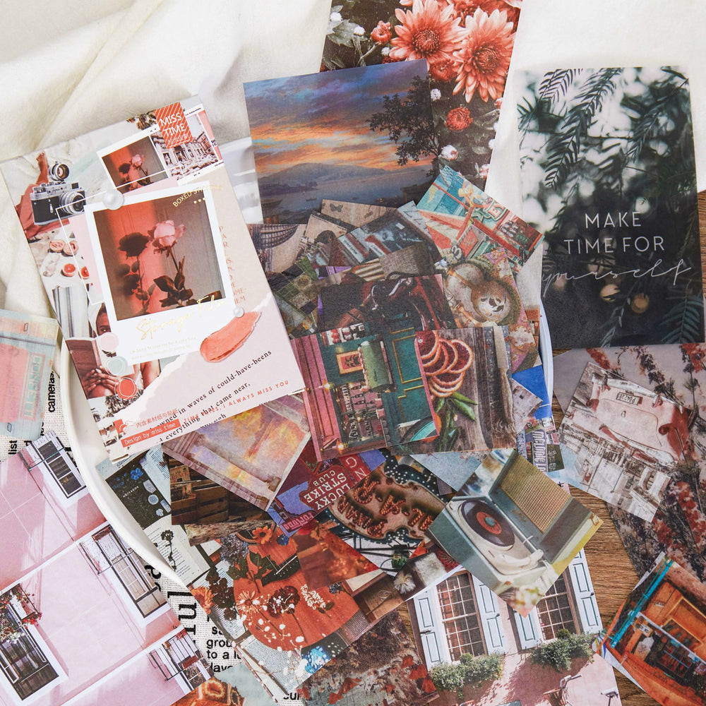 55 Pcs/lot Journal Decorative Stationery Cute Stationary Stickers Scrapbooking DIY Diary Album Stick Lable Kids Anime Decor (ONLINE ORDER ONLY)