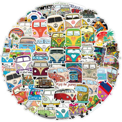 Hip Hop Graffiti Stickers PVC Waterproof Decals for Luggage, Guitar, Laptop - 10/30/50PCS (Online Order Only)