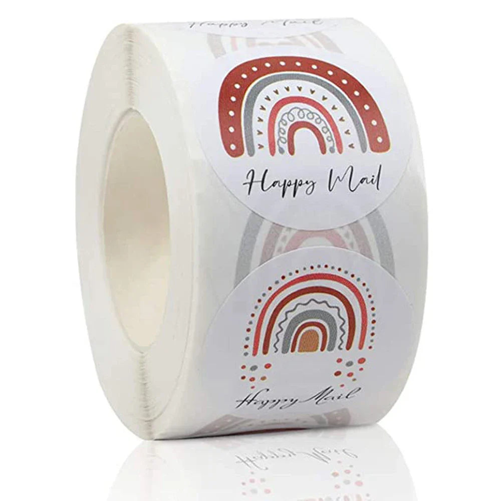 500pcs/Roll Sunflower Thank You Business Sticker Labels Roll Customer Appreciation Gift Seal Label Sticker (ONLINE ORDER ONLY)