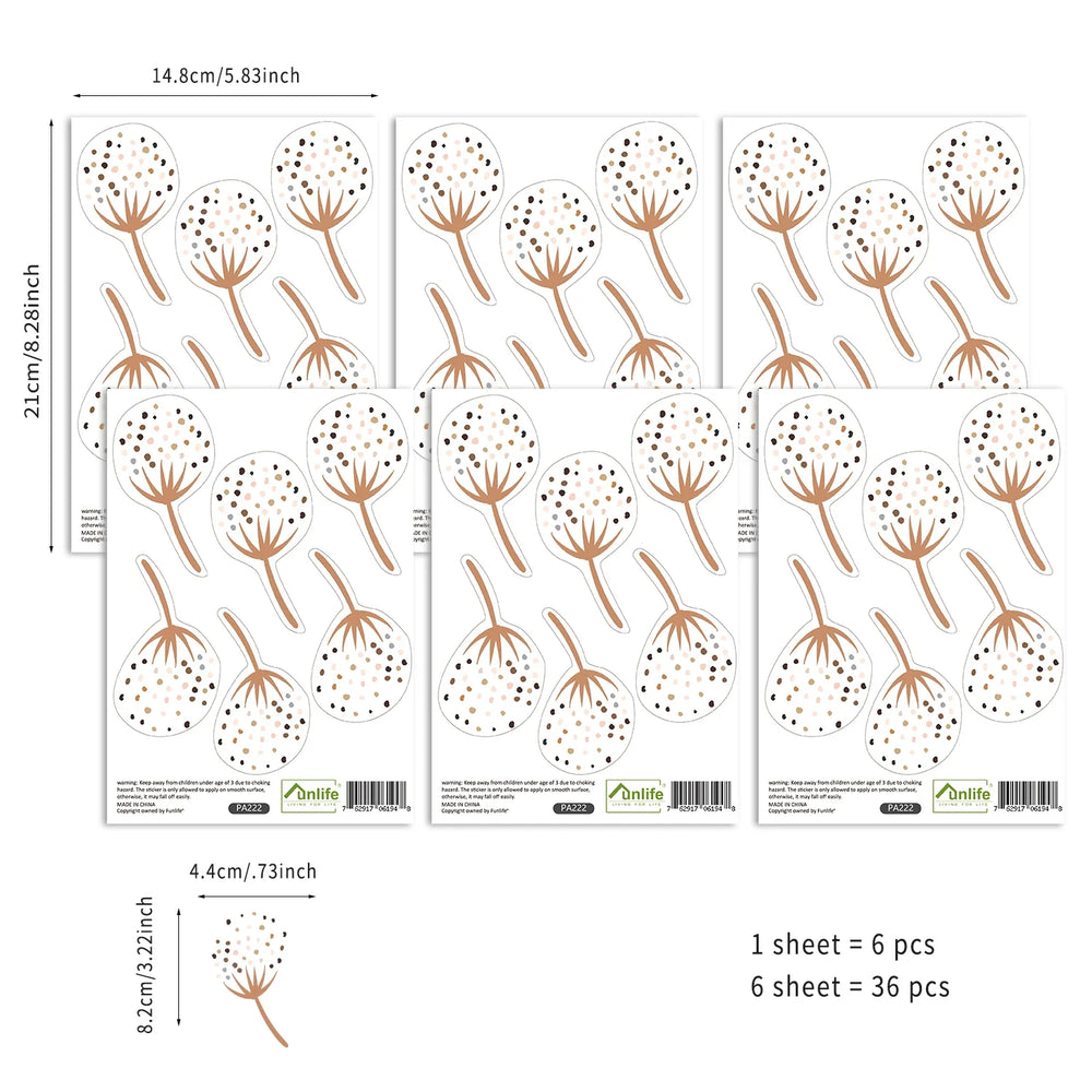 Boho Nursery Stickers (ONLINE ORDER ONLY)