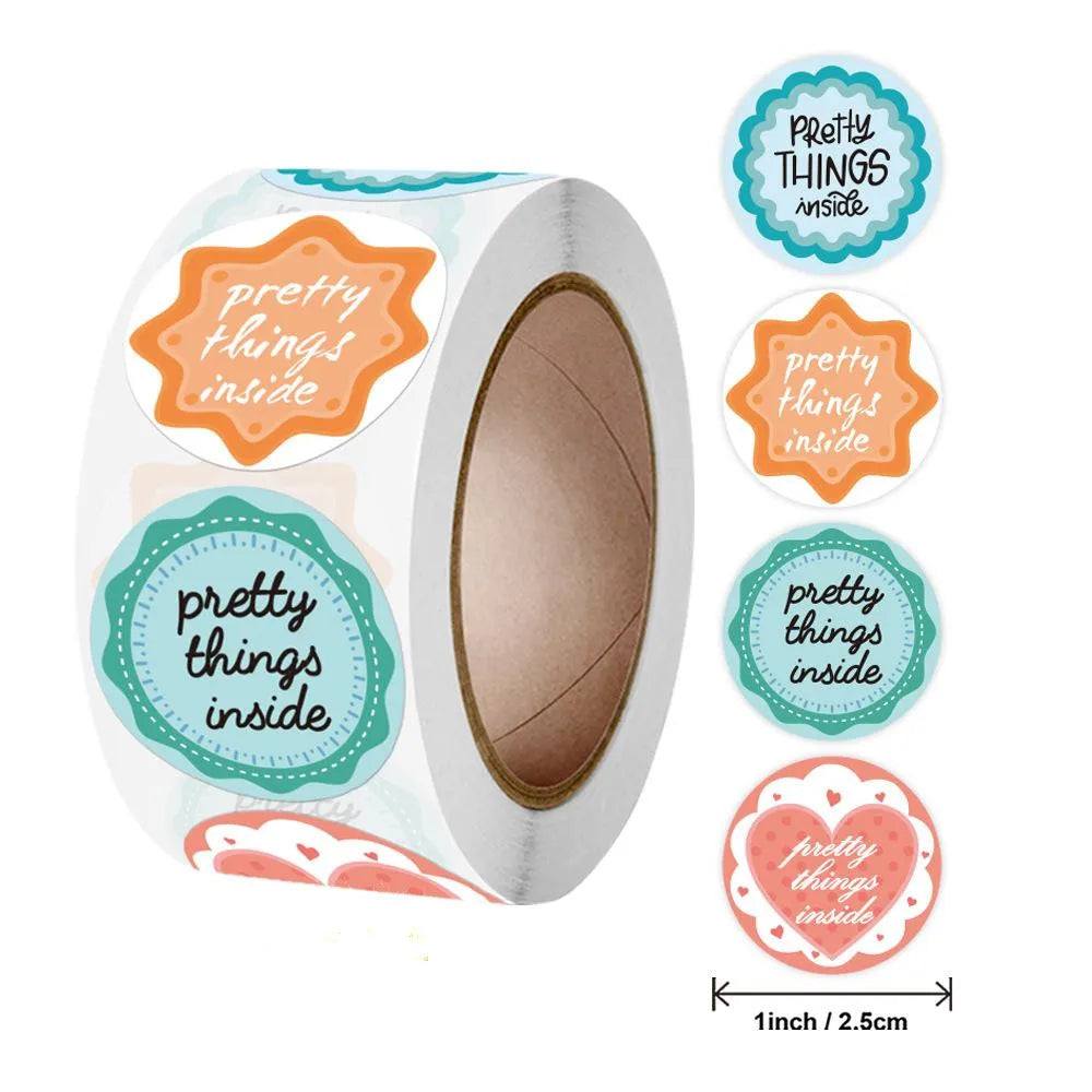 Stickers 500 Pcs/roll  Face Encouragement Reward Sticker Children Toy Decoration Sticker Label (Online Order Only)