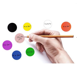 500 Pcs/Roll Chroma Labels Stickers Color Code Dot Labels Stickers 1 Inch Round Red, ,Yellow,Blue,Pink,Black,Stationery Stickers (ONLINE ORDER ONLY)