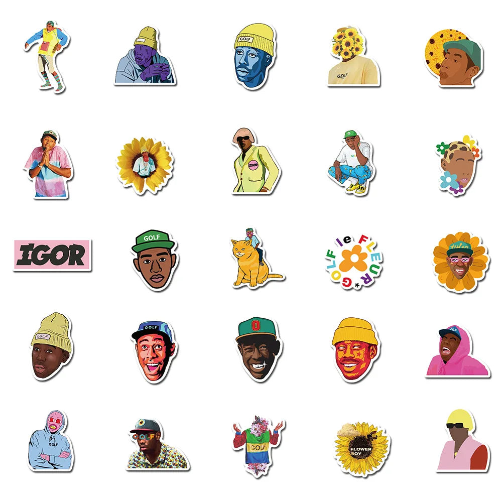 Tyler, The Rapper Sticker Packs (Online Order Only)