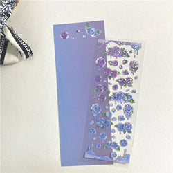 Ins Melting Rose Sticker Hand Account Scrapbooking Decorative Sticker DIY Diary Album Stick Label Korean Stationery (ONLINE ORDER ONLY)