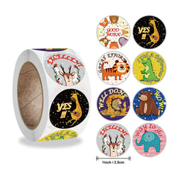 500Pcs Easter Stickers Self Adhesive Paper Sticker Happy Easter Party Gift Package Envelope Seal Decoration Cake Baking Labels (ONLINE ORDER ONLY)