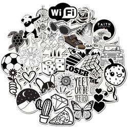 35/50/75PCS Cartoon Simple VSCO Girls Kawaii Stickers For Chidren Toy Waterproof Sticker to DIY Laptop Bicycle Helmet Car Decals (Online Order Only)