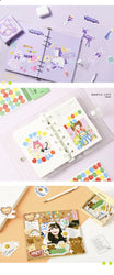 2pcs INS Alphanumeric Sticker Scrapbooking Decoration Photo Album Decor Planner Notebook Labels stickers Kawaii Stationery (Online Order Only)