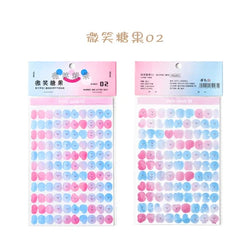 2pcs INS Alphanumeric Sticker Scrapbooking Decoration Photo Album Decor Planner Notebook Labels stickers Kawaii Stationery (Online Order Only)