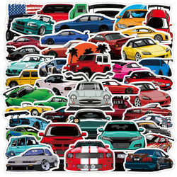 Hellaflush Car Stickers Pack - DIY Skateboard, Suitcase, Guitar, Kids Toys (ONLINE ORDER ONLY)