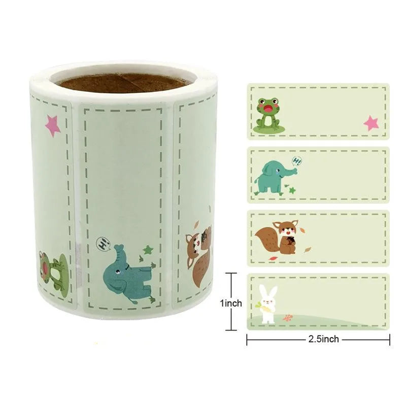 New Rolls Of Primary School Students And Children's Name Stickers Kindergarten Baby Entering Kindergarten Name Self-adhesive Sti (ONLINE ORDER ONLY)