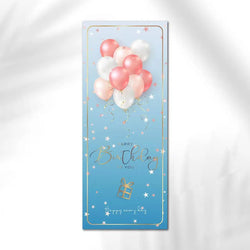 10-30pcs "Happy Birthday To You" Stickers 6*15cm Pink Blue Black Birthday Gift Package Decor Seal Labels Exquisite Stickers (Online Order Only)