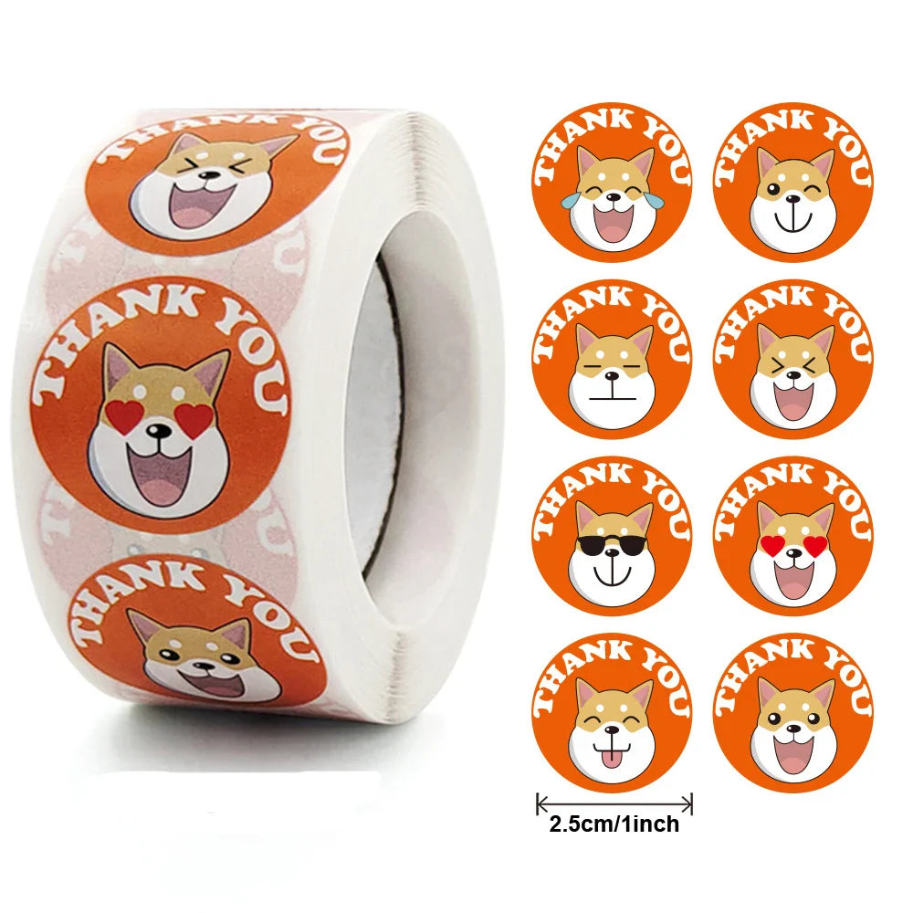 100-500pcs Stickers for Kids Cute Animal Children Reward Stickers Teacher Supplie for Classroom Potty Training Motivational (Online Order Only)