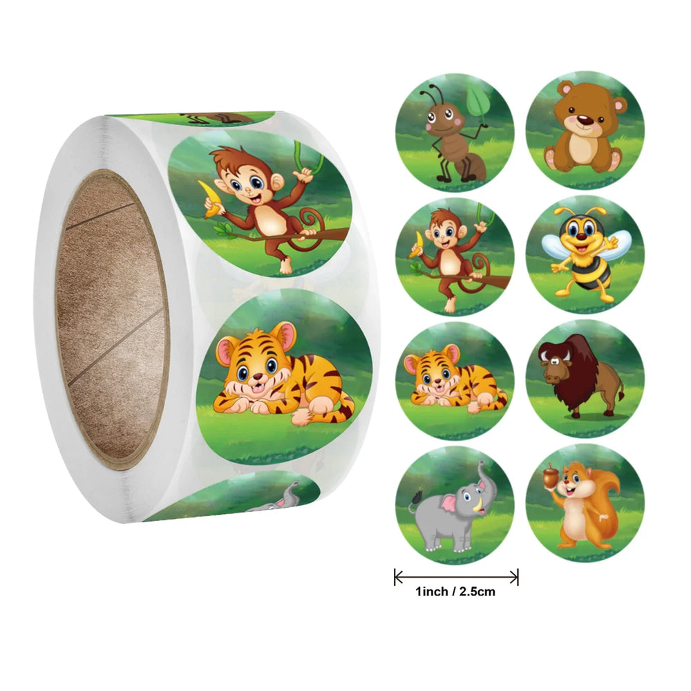 500Pcs Easter Stickers Self Adhesive Paper Sticker Happy Easter Party Gift Package Envelope Seal Decoration Cake Baking Labels (ONLINE ORDER ONLY)