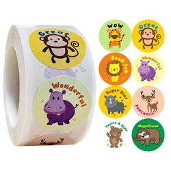 500Pcs Easter Stickers Self Adhesive Paper Sticker Happy Easter Party Gift Package Envelope Seal Decoration Cake Baking Labels (ONLINE ORDER ONLY)