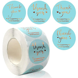 500pcs/Roll Sunflower Thank You Business Sticker Labels Roll Customer Appreciation Gift Seal Label Sticker (ONLINE ORDER ONLY)