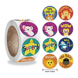 500Pcs Easter Stickers Self Adhesive Paper Sticker Happy Easter Party Gift Package Envelope Seal Decoration Cake Baking Labels (ONLINE ORDER ONLY)