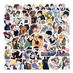 BL Anime Graffiti Stickers Pack - Cute Cartoon Decals for Laptop & Scrapbook (ONLINE ORDER ONLY)