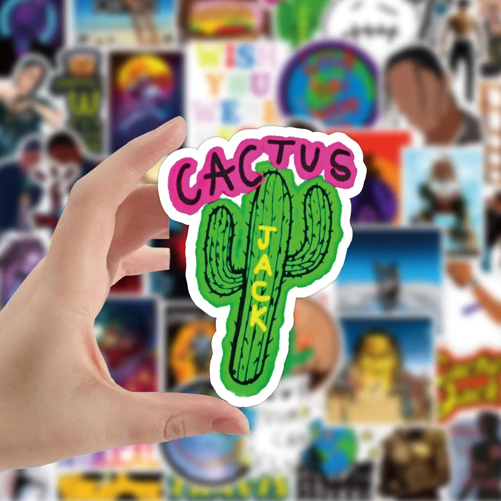 Rapper Travis Sticker Packs (ONLINE ORDER ONLY)