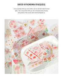 40Pcs/lot Sweet Life Series Stickers Scrapbooking Decorative Sticker DIY Diary Album Stick Label Escolar Cute Stationery Gift (Online Order Only)
