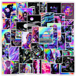 Harajuku Graffiti Stickers 10/30/50PCS Waterproof Aesthetic Skateboard Laptop Phone Car Toy (Online Order Only)