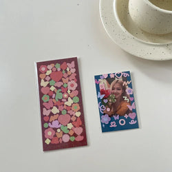 Ins Laser Flower Butterfly Stickers Scrapbooking Stick Label  Hand Account DIY Decoration Material Sticker Kawaii Stationery (ONLINE ORDER ONLY)