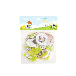 30Pcs/lot Flower Small World Series Stickers Scrapbooking Decorative Sticker DIY Diary Album Stick Label Kawaii Stationery (ONLINE ORDER ONLY)
