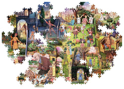 Laurence King Puzzles: Jigsaw Puzzle - 1000 Pieces - A Book Lover's Garden