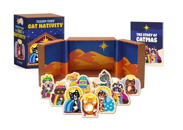 RP Minis: Teeny-Tiny Cat Nativity (ONLINE ORDER ONLY)