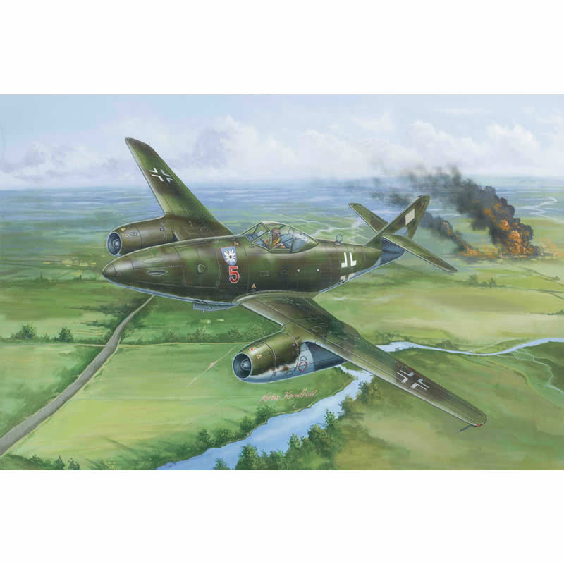HBM80370 Messerschmitt 262 A-1A/U1 1/48 Scale Plastic Model Kit Hobby Boss (ONLINE ORDER ONLY)