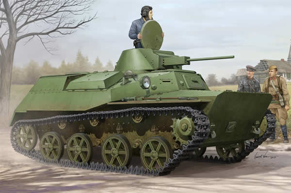 HBM83824 Soviet T-30S Light Tank 1/35 Scale Plastic Model Kit Hobby Boss (ONLINE ORDER ONLY)