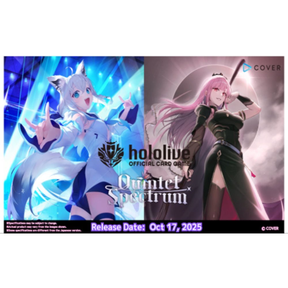 [PREORDER] Hololive OCG English - BP02 Quintet Spectrum (1st First Edition) (Online Order Only)